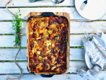 Kanttarellilasagne