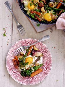 Bubble and squeak- resepti