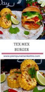 Tex mex burger
